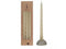 Hortus - Twisted candles set 3 st, creme
