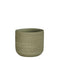 Mica Decorations - Florian pot rond groen h14xd15cm
