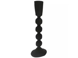 Buitengewoon de Boet - Kandelaar bollen l zwart, 21 cm