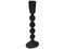 Buitengewoon de Boet - Kandelaar bollen l zwart, 21 cm