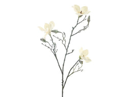 Hortus - Kunstbloem magnolia vidar cream, 86 cm