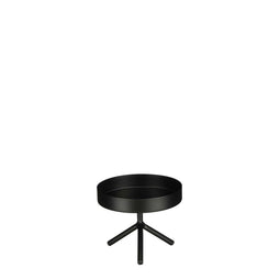 Mica Decorations - Luxi decoratie tafel zwart h12xd15cm