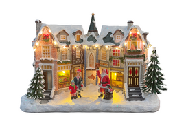 Oosterik Home - Kerstman Met Teddybeer
