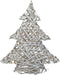 Nampook - Boom led 40 cm grijs kerstversiering