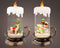 Lumineo - Waterspinner BO b14h22 cm goud/wit a2 kerstverlichting