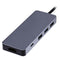 Hub USB TNB iClick Grijs