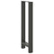 Salontafelpoten 2 st 40x(100-101) cm staal antraciet