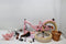 Volare Blossom Kinderfiets Meisjes 14 inch Roze Twee Handremmen