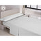 Kussensloop Happy Home LISOS COTTON Antraciet 144 Draden 150 cm