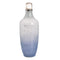 Fles Blauw Zilverkleurig Hars Kristal 16 x 16 x 44 cm Decoratief