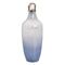 Fles Blauw Zilverkleurig Hars Kristal 16 x 16 x 44 cm Decoratief