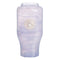 Vaas Blauw Wit Hars Kristal 15 x 9 x 31 cm