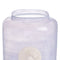 Vaas Blauw Wit Hars Kristal 15 x 9 x 31 cm