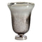 Vaas Zilverkleurig Aluminium Kristal 25 x 25 x 33 cm