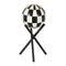 Decoratieve figuren Wit Zwart Hars Ijzer 12 x 12 x 21 cm
