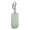Fles Groen Zilverkleurig Aluminium Kristal 16 x 9 x 54 cm Decoratief