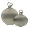 Fles Grijs Zilverkleurig Aluminium Kristal 24 x 9 x 29 cm Decoratief