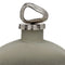 Fles Grijs Zilverkleurig Aluminium Kristal 24 x 9 x 29 cm Decoratief