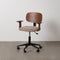 Bureaustoel Bruin Zwart Beige 60 x 60 x 89 cm