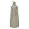 Fles Beige Zilverkleurig Aluminium Kristal 20 x 11 x 53 cm Decoratief
