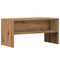 Tv-meubel 80x40x40 cm bewerkt hout artisanaal eikenkleur