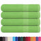 Saunahanddoeken 4 st 80x200 cm 360 g/m 100% katoen appelgroen