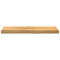 Vensterbanken 2 st 80x30x2 cm massief eikenhout lichtbruin