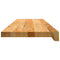 Vensterbanken 2 st 80x30x2 cm massief eikenhout lichtbruin