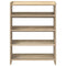 Schoenenrek 80x25x61,5 cm bewerkt hout sonoma eikenkleurig