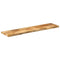 Tafelblad met natuurlijke rand 160x20x3,8 cm massief mangohout