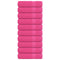 Douchehanddoeken 10 st 70x140 cm 360 g/m 100% katoen roze