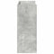 Schoenenrek 60x25x62 cm bewerkt hout betongrijs