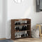 Schoenenrek 60x25x62 cm bewerkt hout bruin eikenkleur