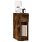 Nachtkastjes 2 st met lade 20x36x60 cm gerookt eikenkleurig