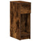 Nachtkastjes 2 st met lade 20x36x60 cm gerookt eikenkleurig