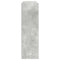 Schoenenrek 80x25x81 cm bewerkt hout betongrijs