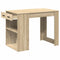 Bureau met lade&plank 102x62x77,5 cm bewerkt hout sonoma eiken