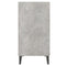 Dressoir 57x35x70 cm bewerkt hout betongrijs