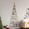 Hangende kerstboom met topster 100x210 cm naturel tak