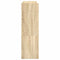 Schoenenrek 80x25x81 cm bewerkt hout sonoma eikenkleurig