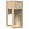 Computertorenstandaard met lade 30x44x74 cm sonoma eikenkleurig