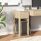 Computertorenstandaard met lade 30x44x74 cm sonoma eikenkleurig