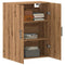 Wandkast 69,5x34x90 cm artisanaal eikenkleurig