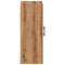 Wandkast 69,5x34x90 cm artisanaal eikenkleurig