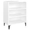 Dressoir 57x35x70 cm bewerkt hout wit