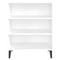 Dressoir 57x35x70 cm bewerkt hout wit