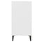 Dressoir 57x35x70 cm bewerkt hout wit