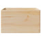 Houten kist met handvatten 40x30x23 cm massief grenenhout