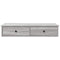 Wandschap met lades 100x37,5x19 cm bewerkt hout grijs sonoma