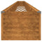 Plantenbak verhoogd 1152x50x36 cm cortenstaal